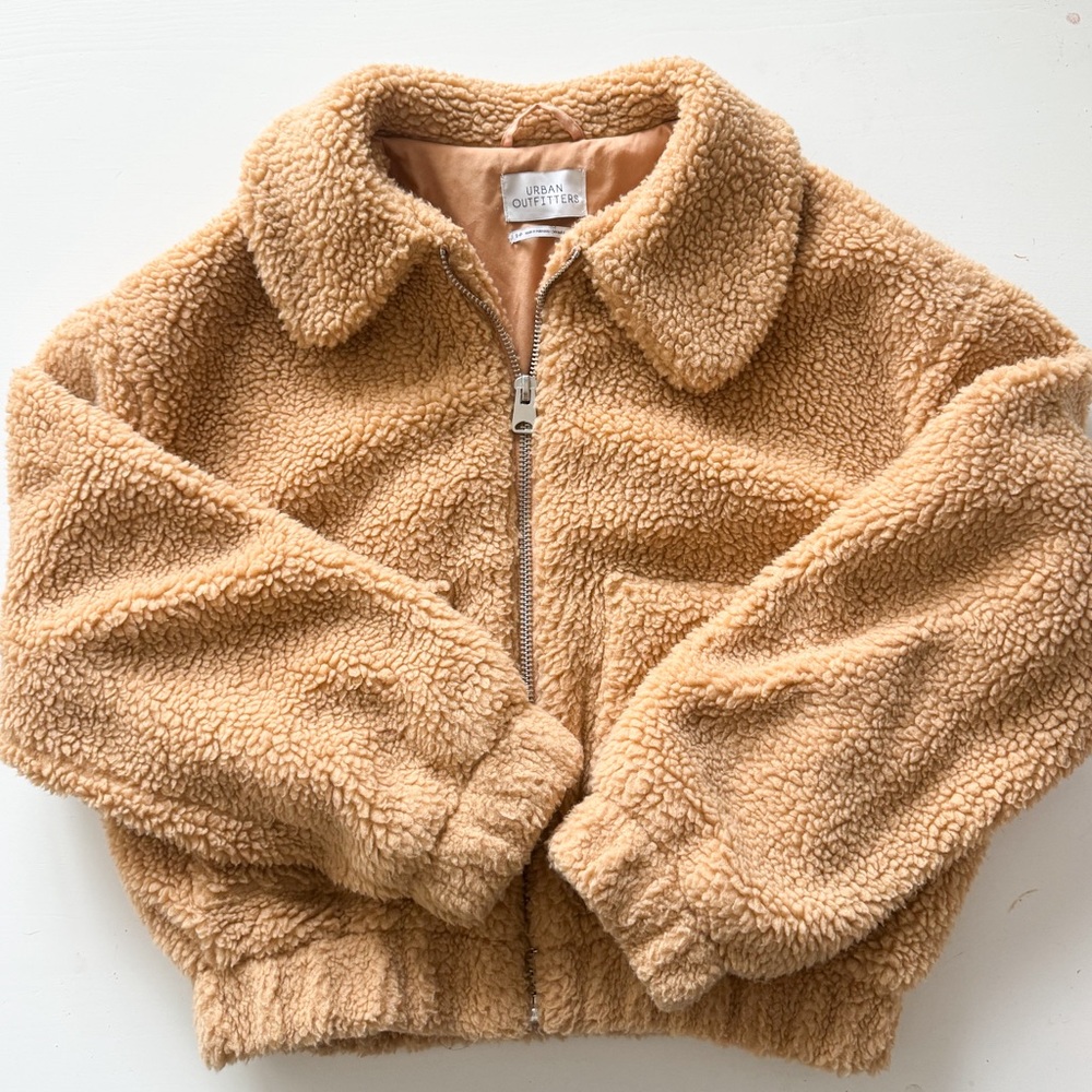 UO Tan Sherpa Jacket